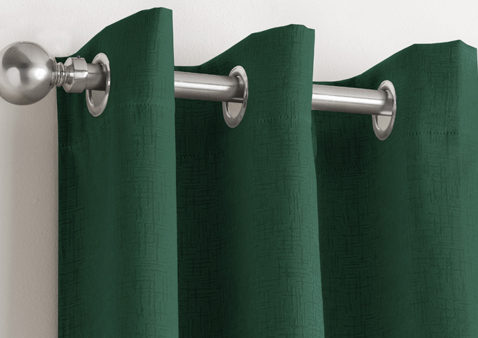 Vogue Eyelet, Green - Ready Made Curtains - Image 9